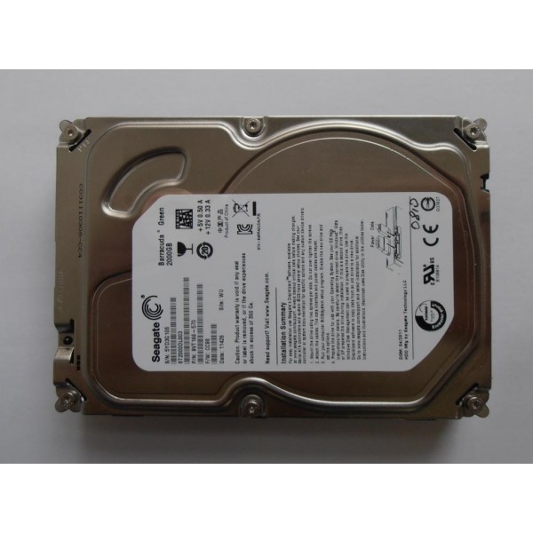Жесткий диск Seagate ST2000DL003-9VT166 CC98 WU 2Tb 3.5 SATA Green