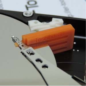Инструмент для снятия головок жестких дисков Toshiba 3D, 2,5", 3 диска