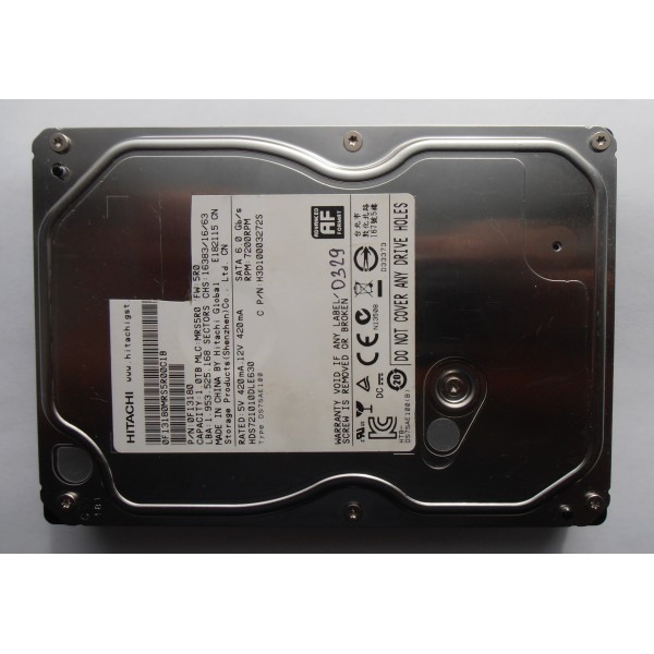 Жесткий диск Hitachi HGST HDS721010DLE630 3.5" 1TB SATA MRS5R0 0F13180