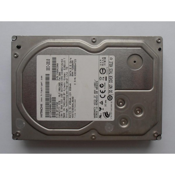 Жесткий диск Hitachi HDS723030ALA640 DEC-2010 0F12450 MRK3B0 SATA 3.5" 3000gb 