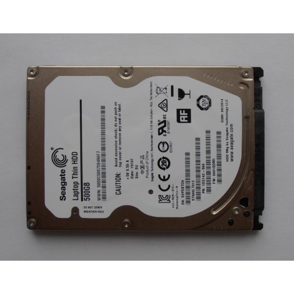 Жесткий диск Seagate ST500LT012 1DG142 0001SDM1 500gb 2.5" SATA SU 