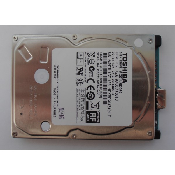 Жесткий диск Toshiba MQ01UBD050 AA00/AX001U 2.5" USB 3.0 25FEB2014