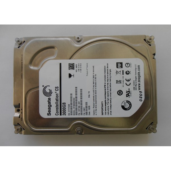 Жесткий диск Seagate ST3000NC002 1DY166 Hard Drive CN01 TK 3Tb 3.5 SATA