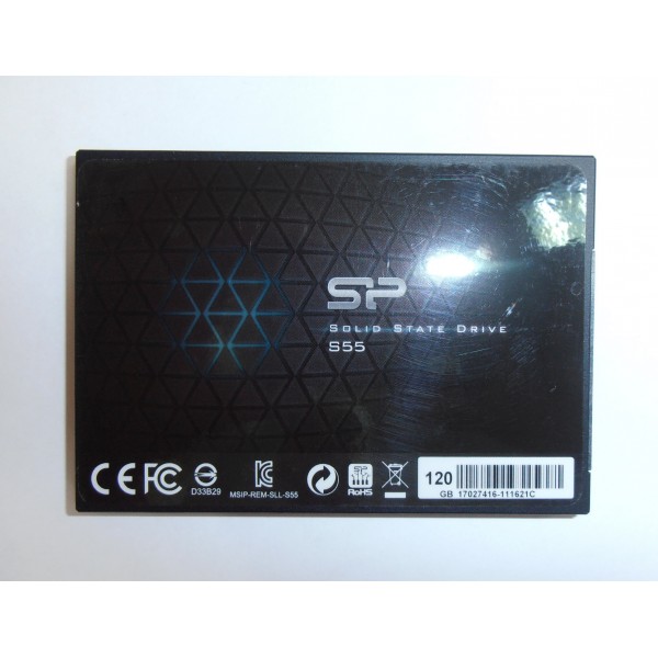  Жесткий диск SSD Silicon Power Slim S55 PS3110 120gb 2.5" SATA